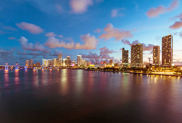 istock Skyline of Downtown Miami at Dusk 487808416