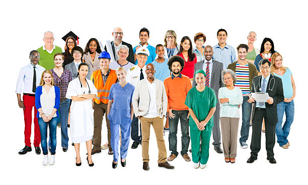 Group of Multiethnic Mixed Occupations People Group of Multiethnic Mixed Occupations People various occupations stock pictures, royalty-free photos & images