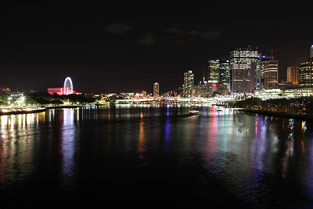 istock Brisbane city by night 487811547