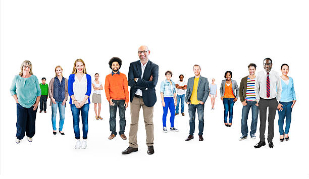 Group of Multiethnic Diverse Cheerful People