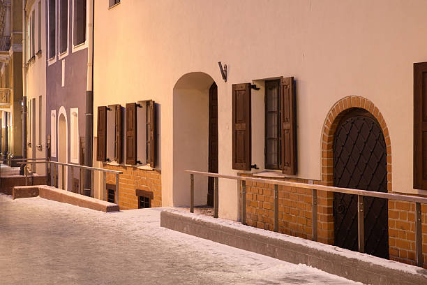 Old street in Vilnius. Lithuania