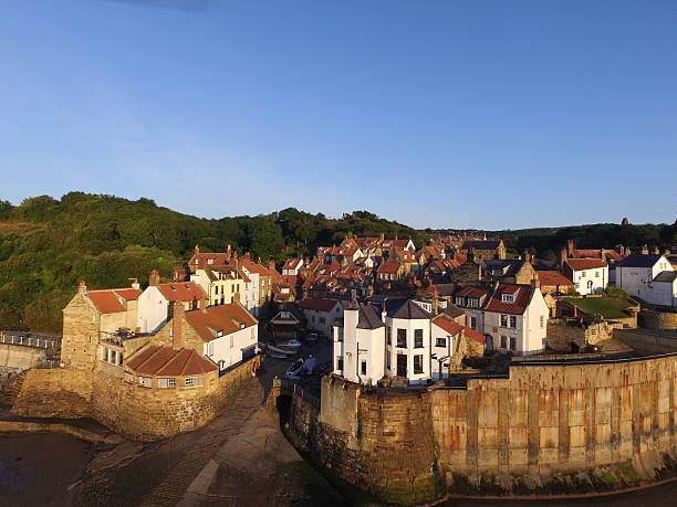 istock Robin Hoods Bay Red Roofs 487816146