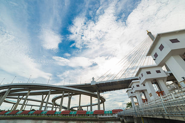 istock Bhumiphol bridge and flood way 487819676