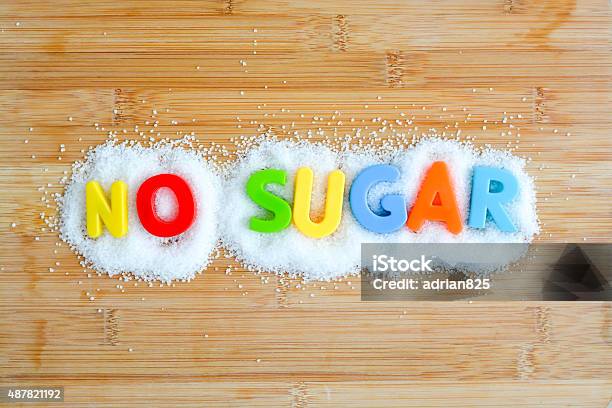 No Sugar Diet For A Healthy Lifestyle Stock Photo - Download Image Now - Sugar free, 2015, Dieting