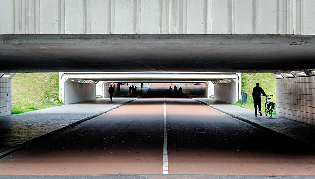 istock Bicycle and pedestrian crossings 487826572