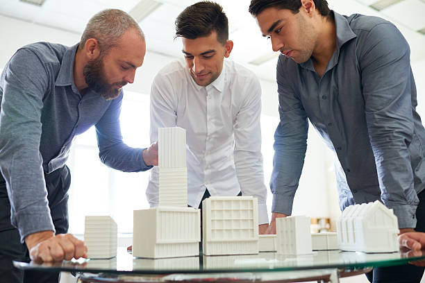 istock Project of new city district 487827008