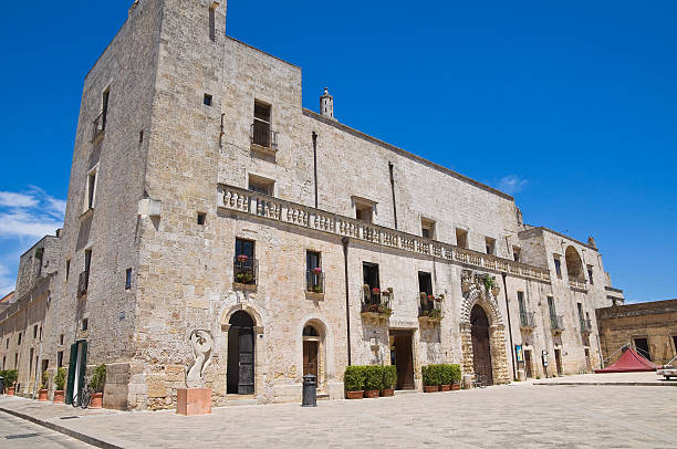 istock Risolo palace. Mirror. Apulia. Italy. 487830637