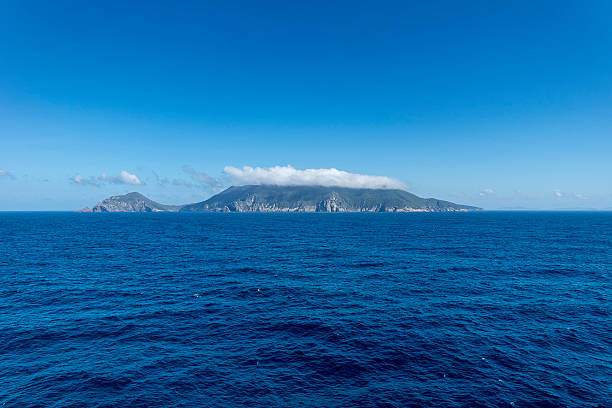 istock Island seen from the sea 487830786