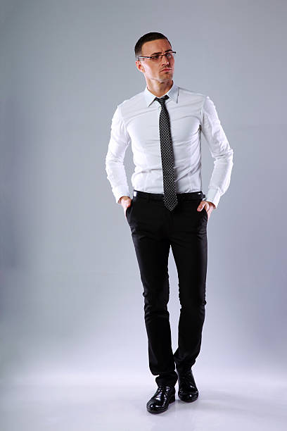 istock Studio shot of a pensive businessman 487830849