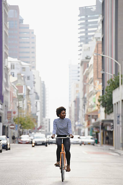 istock Just a woman and her bike 487831452