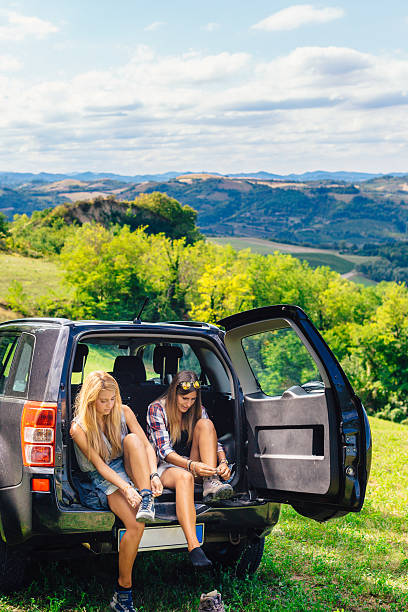 istock Women preparing for trek 487836418