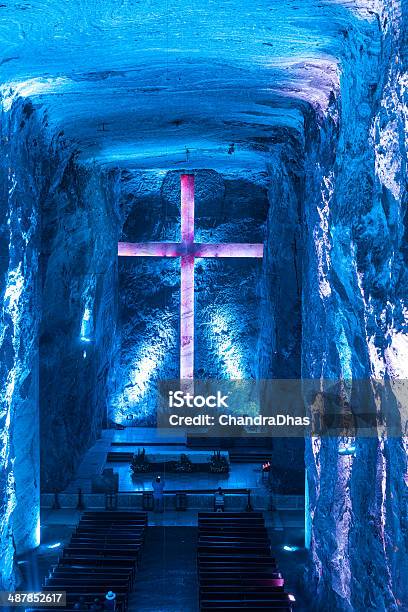 Colombia South America The Catedral De Sal Zipaquirá Stock Photo - Download Image Now