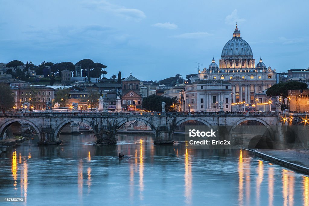 View over Rome View over Rome. Ancient Rome Stock Photo