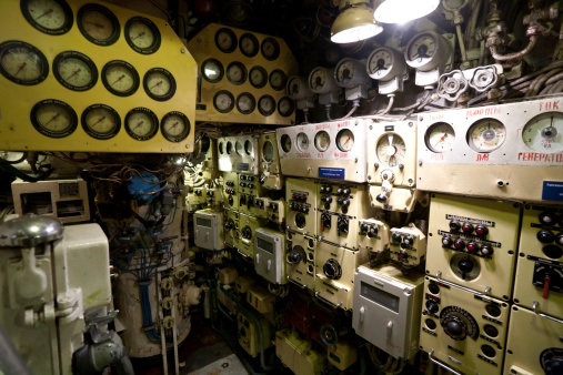 Russian submarine interior