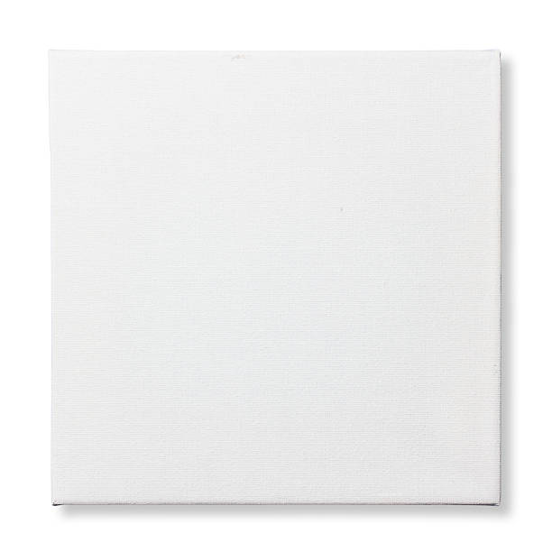 Canvas Square canvas frame isolated on white background artists canvas stock pictures, royalty-free photos & images