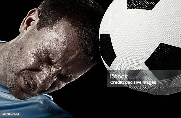 Header Stock Photo - Download Image Now - Soccer, Soccer Ball, Heading The Ball