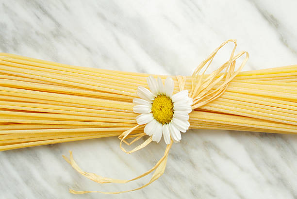 Italian pasta spaghetti stock photo