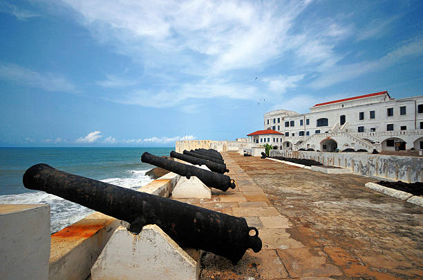 istock Ghana, Cape Coast castle, gun battery 487878301