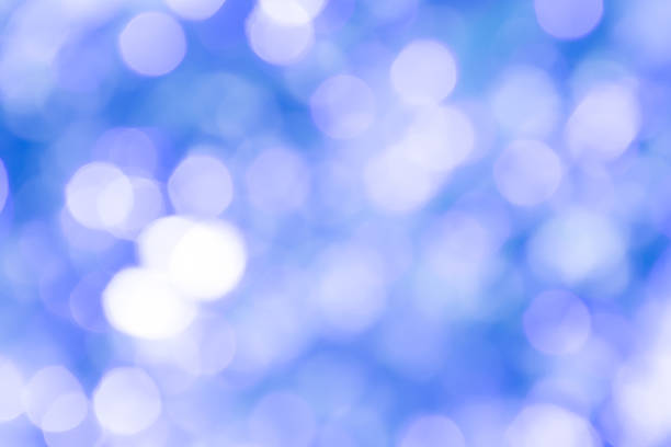 istock Abstract blue blur bokeh lights. Defocused background. 487878863