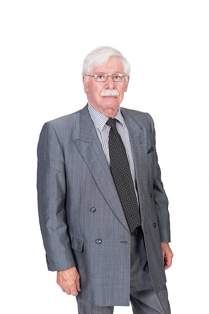 istock old male with spectacles in a gray suit 487883561