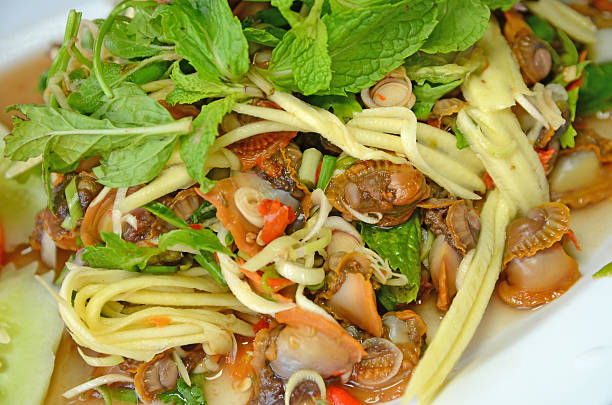 istock SPICY COCKLE SALAD 487884853