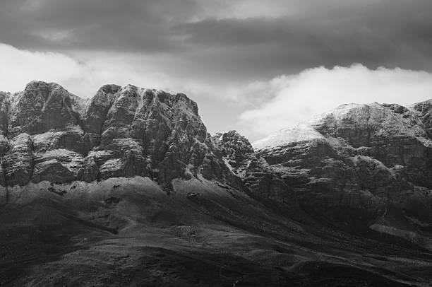 istock Helderberg reserve mountains with snow 487885117