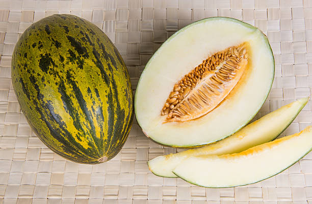 piel de sapo melão - melon imagens e fotografias de stock