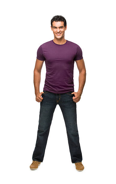 istock Handsome young latin man in confident pose 487904789