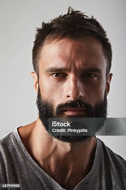 Handsome Bearded Guy Stock Photo - Download Image Now - 2015, Adult, Beard