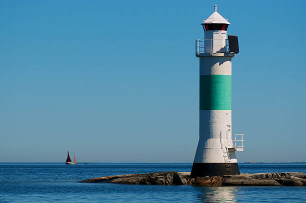 istock Lighthouse in the Swedish archipelago 487918731