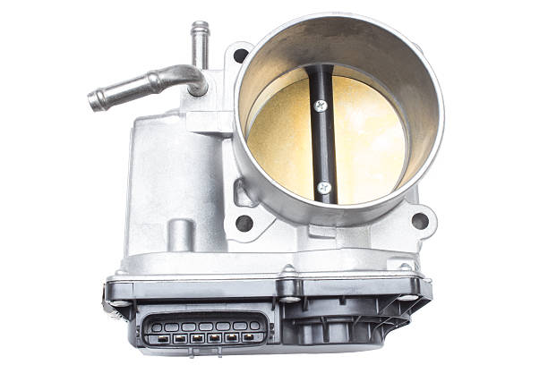 istock throttle valve with electronic control air supply to the engine 487920152