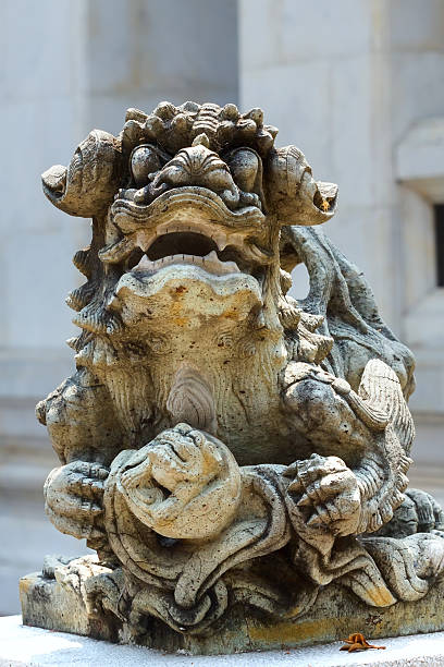 istock stone sculpture of a dragon 487921450