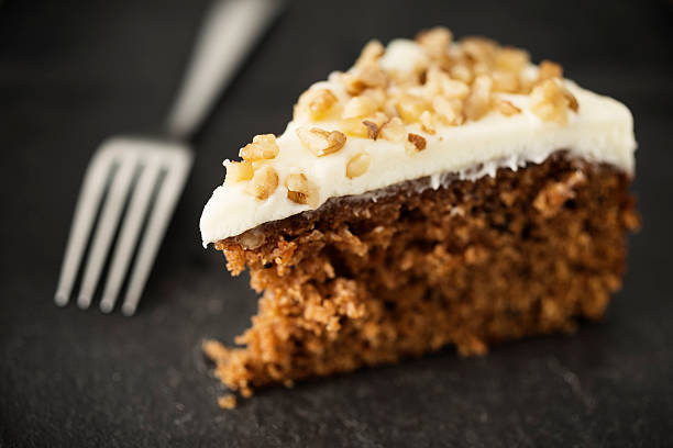 istock Piece of Carrot cake 487922513