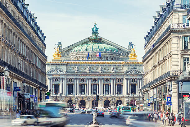 opéra garnier, paris - opera garnier photos et images de collection