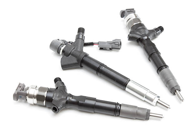 istock Fuel injector into the combustion chamber of the engine 487923752