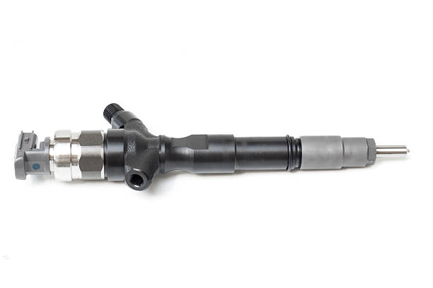 istock Fuel injector into the combustion chamber of the engine 487923844