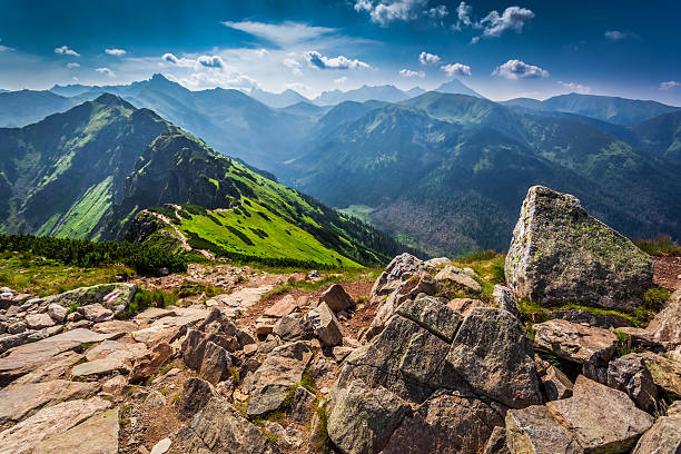 istock Trail in the Tatras Mountains at sunny day 487939088