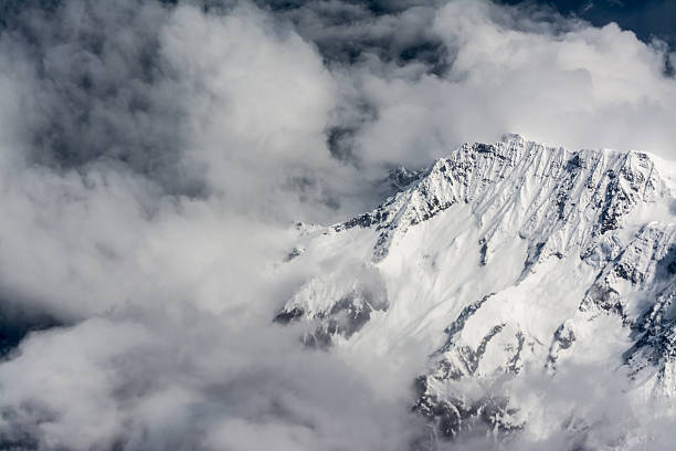 istock Aerial View of Himalaya mountains 487944524