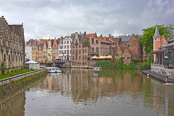 istock River banks in Ghent, Belgium 487946312
