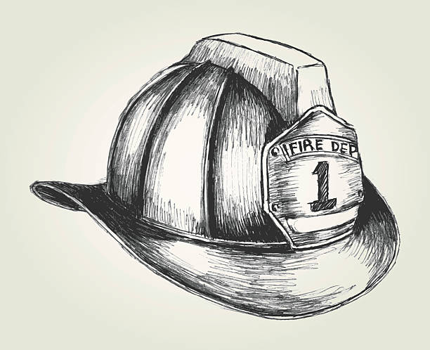 ilustrações, clipart, desenhos animados e ícones de capacete de bombeiro - civil servant