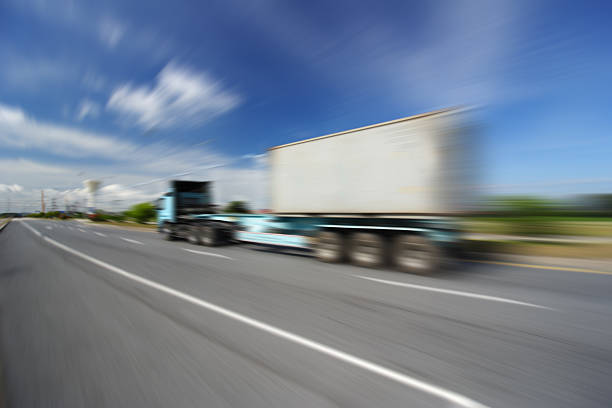 istock Transport industry concept , big truck containers 487951388