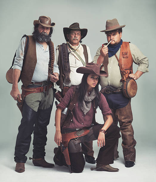 istock Nobody ever asked how she got in the gang... 487964221