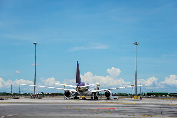 istock Passenger planes at the airport 487967234