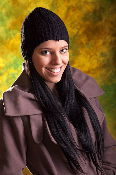 istock Girl portrait in autumn 487967444