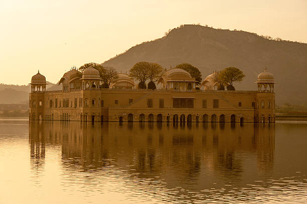 istock The palace Jal Mahal at sunrise. 487970026