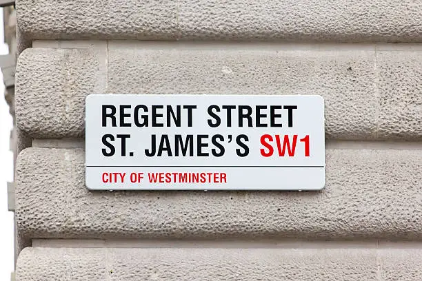 Photo of Street sign in London, UK