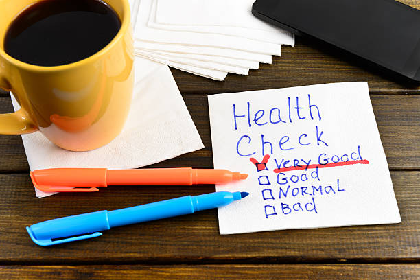 istock health test -  handwriting on a napkin 487977308