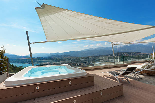 istock beautiful terrace with hot tub 487979534