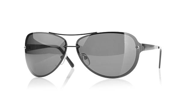 istock Aviator sunglasses isolated on white background 487997077
