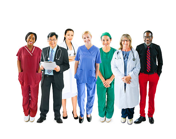 istock Diverse Multiethnic Cheerful Medical Team 487997259
